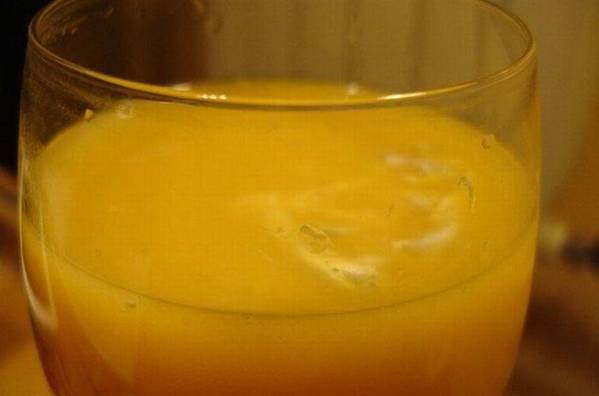 Сюрприз в апельсиновом соке